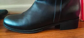 Botas de piel negras Talla 37-38