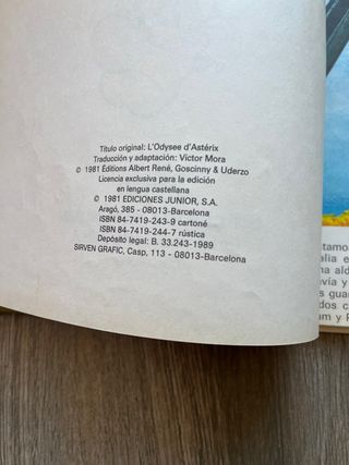 La Odisea De Asterix