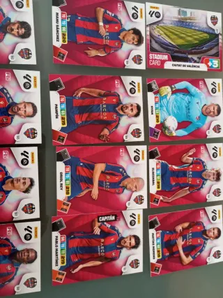 Panini Levante - Cromos de Jugadores