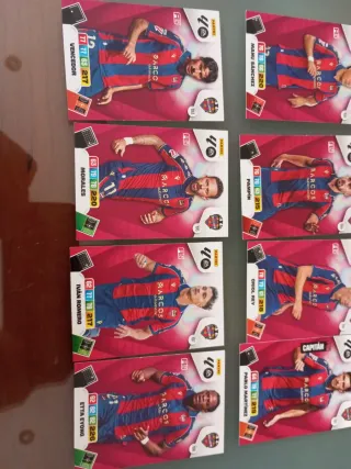 Panini Levante - Cromos de Jugadores