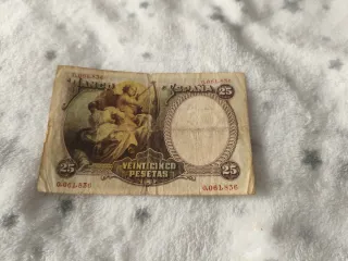 Billete 25 Pesetas Banco de España 1931