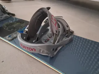 Tabla Snowboard Burton Custom 1,60 + Fijaciones +
