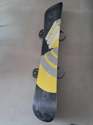 Tabla Snowboard Burton Custom 1,60 + Fijaciones +