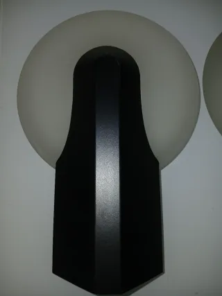 Applique De Majo Vetro satinato  e Metallo