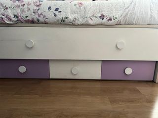 Cama nido de 90 con cajones