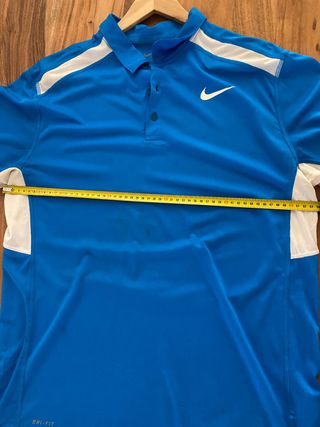 Nike Polo Dri-Fit Talla L Azul