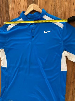 Nike Polo Dri-Fit Talla L Azul
