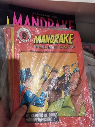 Lote 7 estanterías cómic clásico Mortadelo Trueno