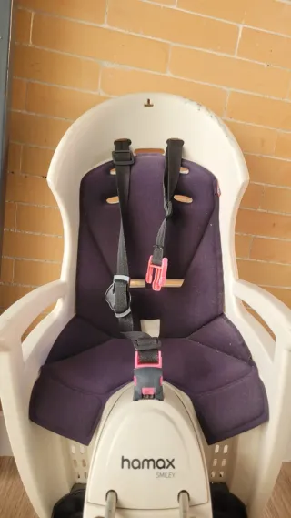 Silla bici niño Hamax Smiley