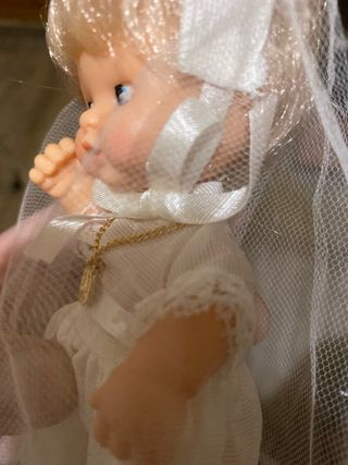 Barriguitas comunión vestido blanco