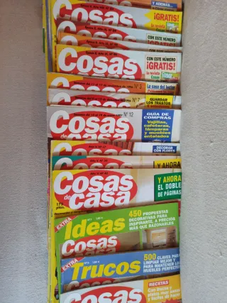50 Revistas Cosas de Casa de 1995 a 2005