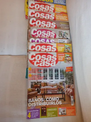 50 Revistas Cosas de Casa de 1995 a 2005