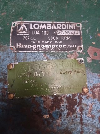 Despiece lombardini LDA 100 1 cil 18cvv