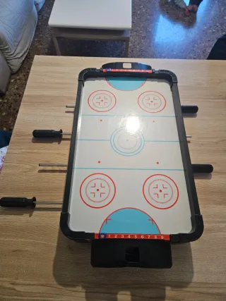 Futbolín de mesa y Hockey 50x30x10