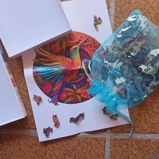 3 Puzzles de Madera Únicos