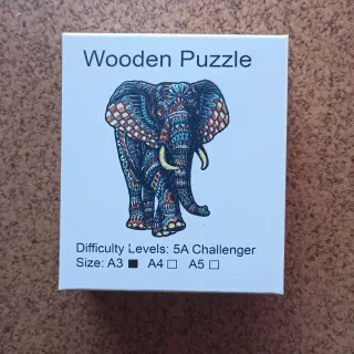 3 Puzzles de Madera Únicos