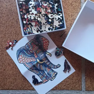 3 Puzzles de Madera Únicos