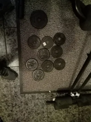 Dischi di pesi per palestra