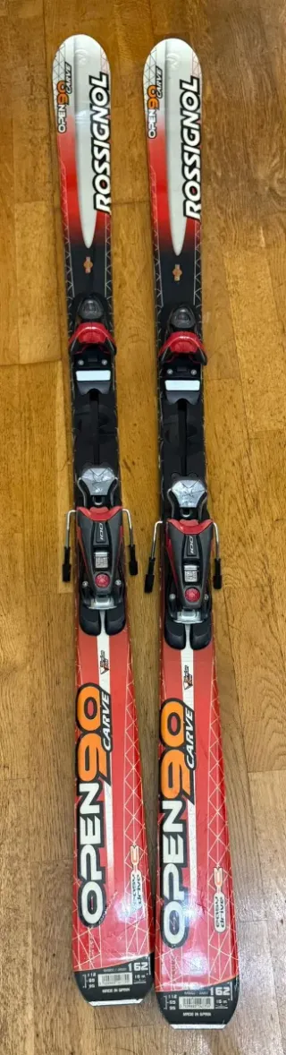 Esquís Rossignol Open 90 Carve 162cm +porta esquís