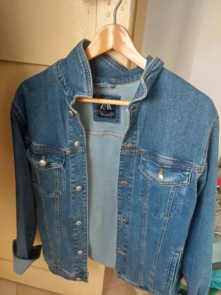 Chaqueta Vaquera Zara Talla M
