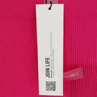 Leggings acanalados Zara fucsia sin estrenar