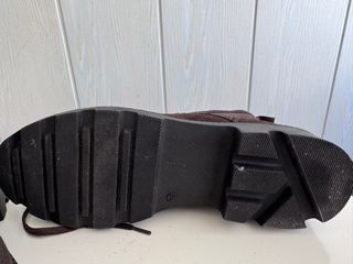 Botines marrones con cordones