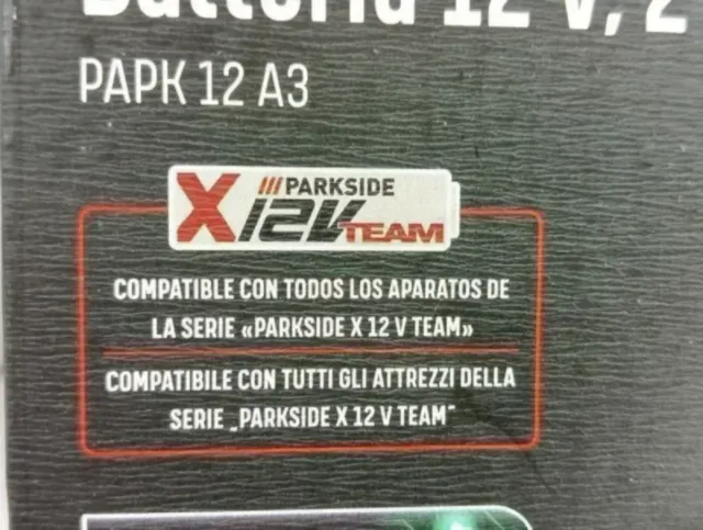 Batería 2Ah PARKSIDE