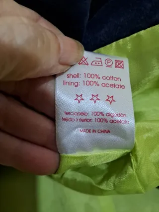 Abrigo Terciopelo Flamenco con Etiqueta