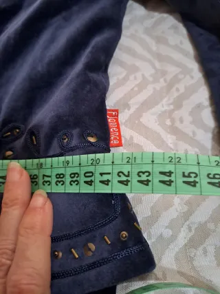 Abrigo Terciopelo Flamenco con Etiqueta