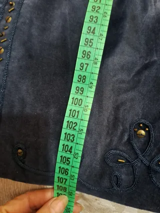 Abrigo Terciopelo Flamenco con Etiqueta