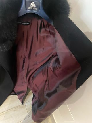 Cappotto Mariella Burani donna nero firmato