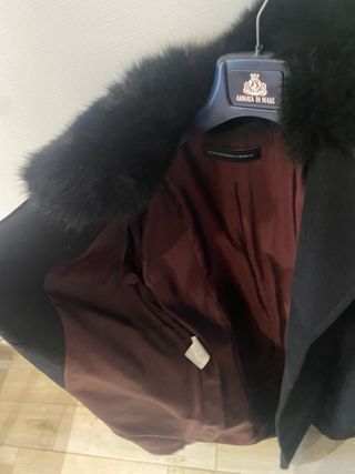 Cappotto Mariella Burani donna nero firmato