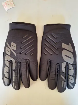 Guantes 100% Moto Enduro/Motocross Negro