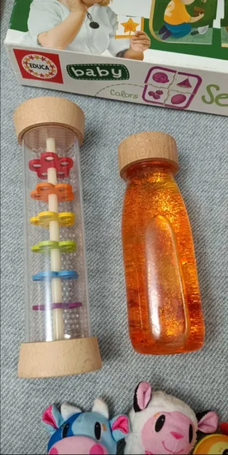 Pack Juguetes Estimulación Bebé Montessori