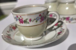 Set di tazze da caffè in porcellana cinese