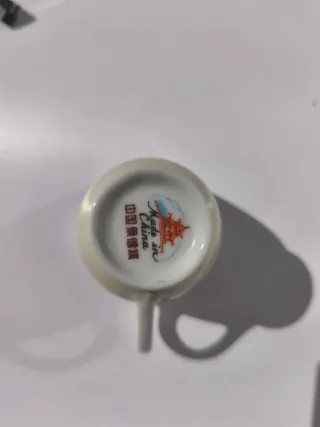 Set di tazze da caffè in porcellana cinese