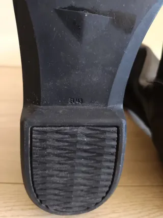 Botas de equitación negras. Fouganza 500.