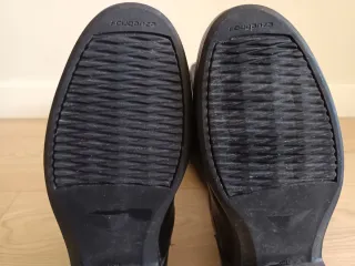 Botas de equitación negras. Fouganza 500.