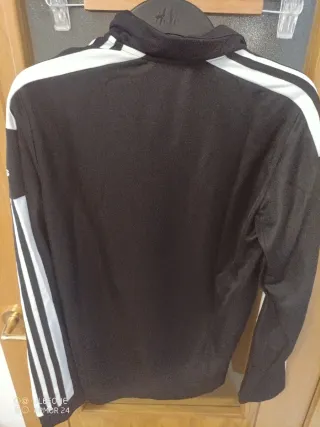 Sudadera Adidas Negra con Cremallera