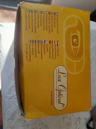 (17 unidades)Gafas de seguridad Lux Optical (Nueva