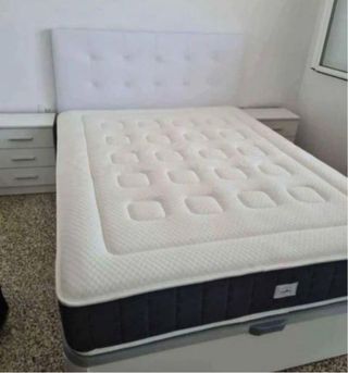 Canapé y colchón muelles