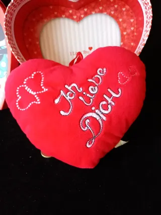 Cojín Corazón Disney I Love You