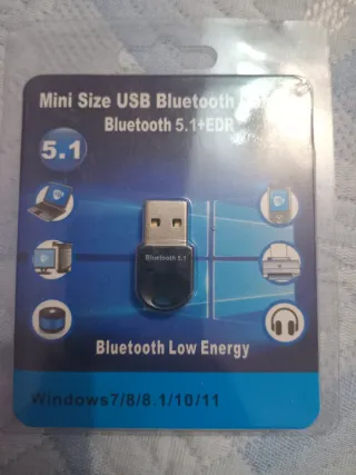 Adaptador USB Bluetooth 5.1+EDR
