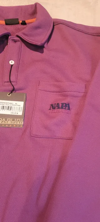 Sudadera Napapijri Morada Nueva