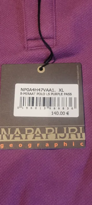 Sudadera Napapijri Morada Nueva