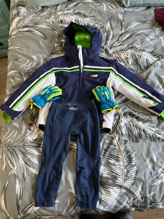 Conjunto esquí infantil 4/6 años