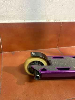 Patinete Freestyle Morado y Azul