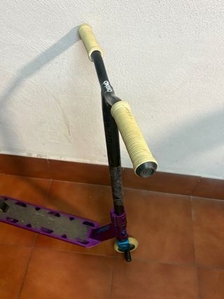 Patinete Freestyle Morado y Azul