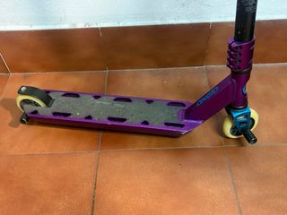 Patinete Freestyle Morado y Azul