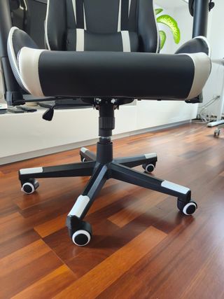 Silla Gaming Oversteel Negra y Blanca Como Nueva